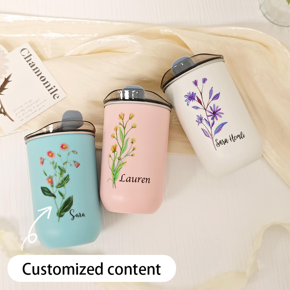 Coffee Equipment With Name - Vaso Térmico de Acero Inoxidable Personalizado