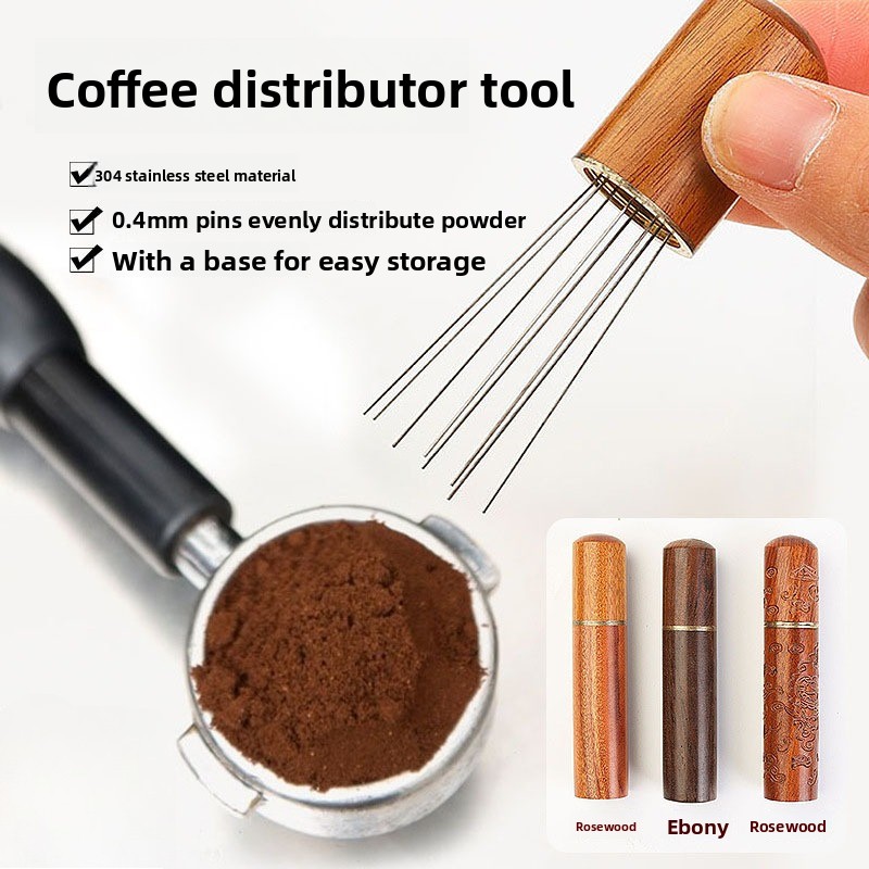 Coffee Distribution Tool - Tamper de Café de Acero Inoxidable