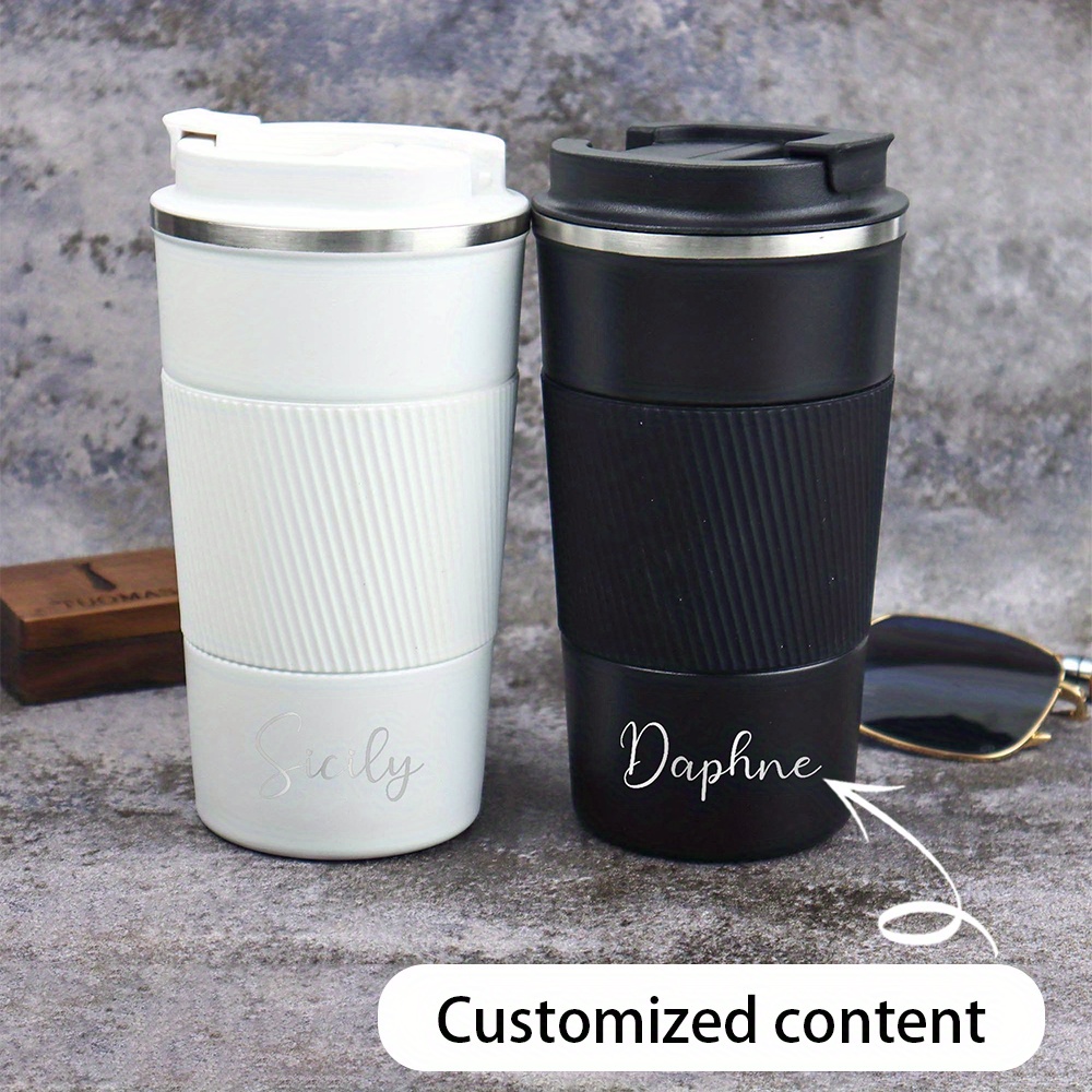 Coffee Equipment With Name - Taza de café de viaje de