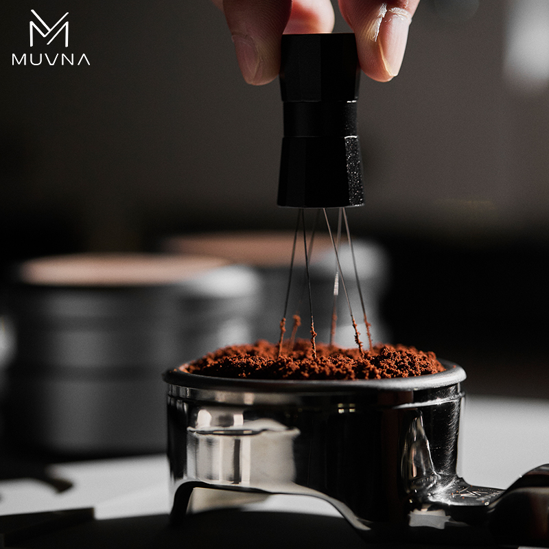 Herramienta de Espresso MUVNA  - Coffee Distribution Tool reseña y precio
