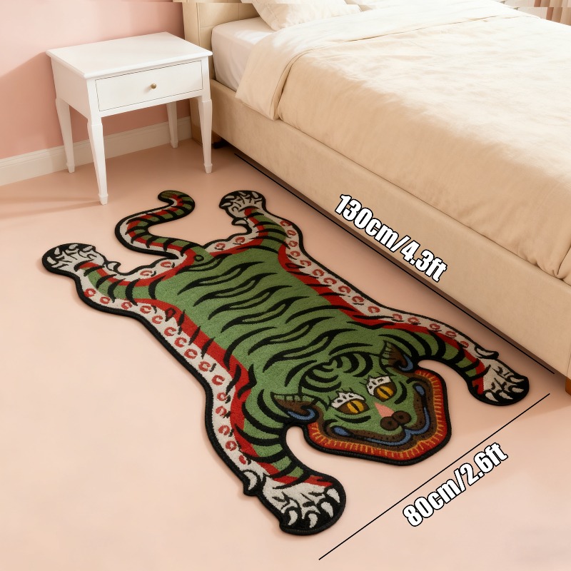 Alfombra con patrón de tigre V - Coffee Equipment At Home reseña y precio