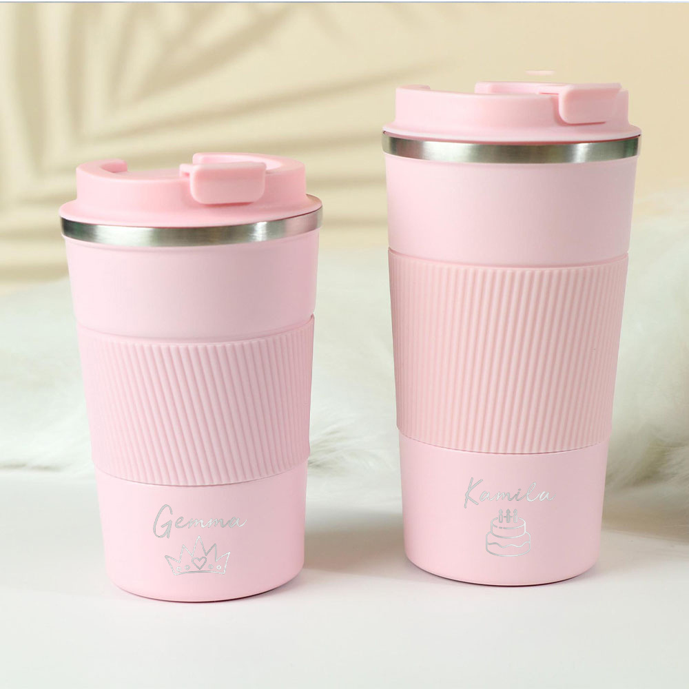 Vaso térmico de acero inoxidab - Coffee Equipment With Name reseña y precio