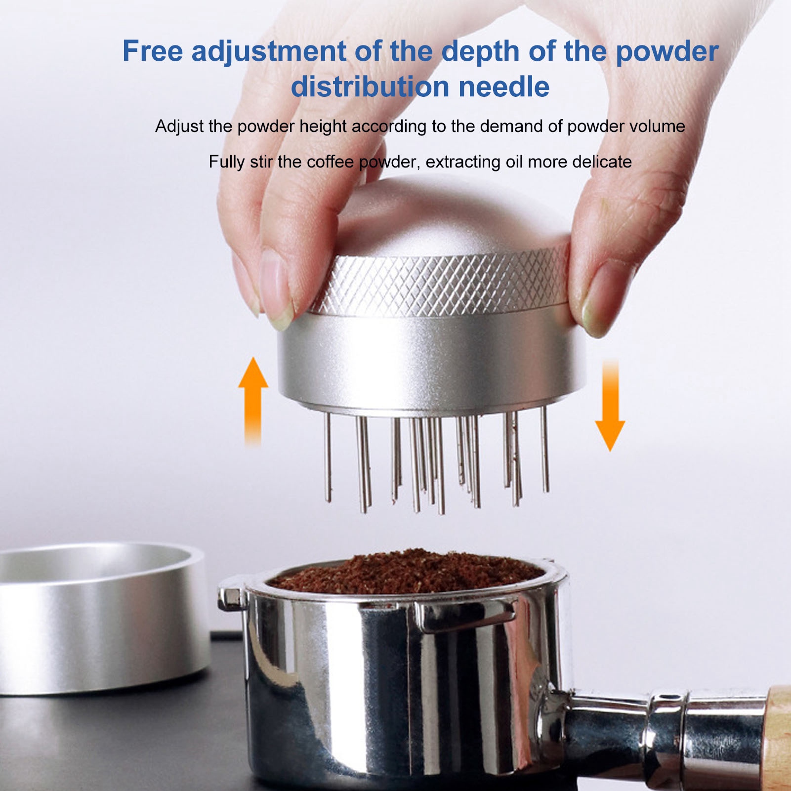 Distribuidor de Café de Acero  - Coffee Distribution Tool reseña y precio