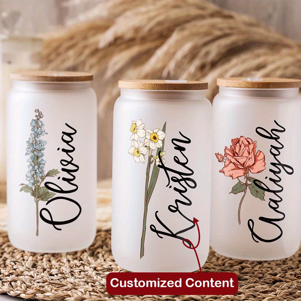 Vaso de Vidrio Personalizado c - Coffee Equipment With Name reseña y precio