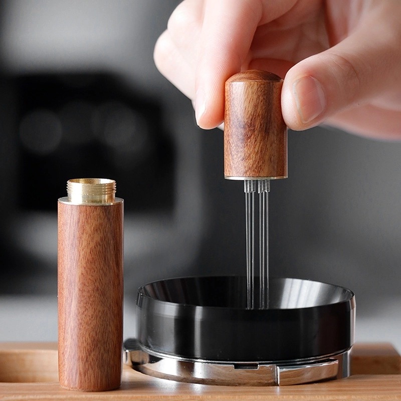 Agitador de café en polvo de a - Coffee Distribution Tool reseña y precio
