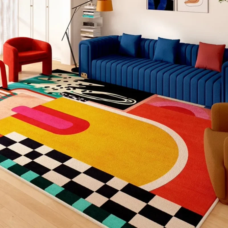 Alfombra artística para sala d - Coffee Equipment At Home reseña y precio