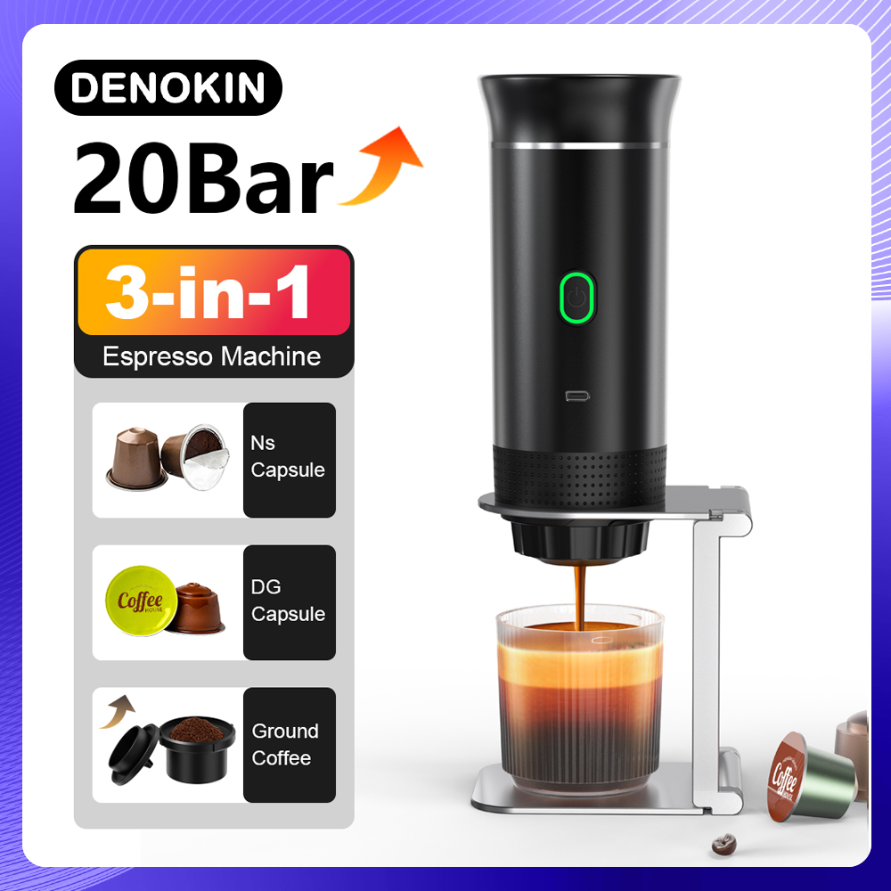 Cafetera Espresso portátil elé - Coffee Equipment At Home reseña y precio