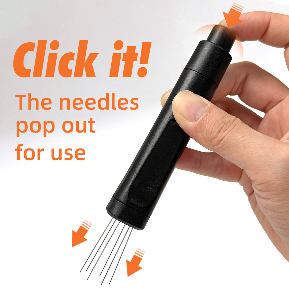 Herramienta Flick WDT para caf - Coffee Distribution Tool reseña y precio